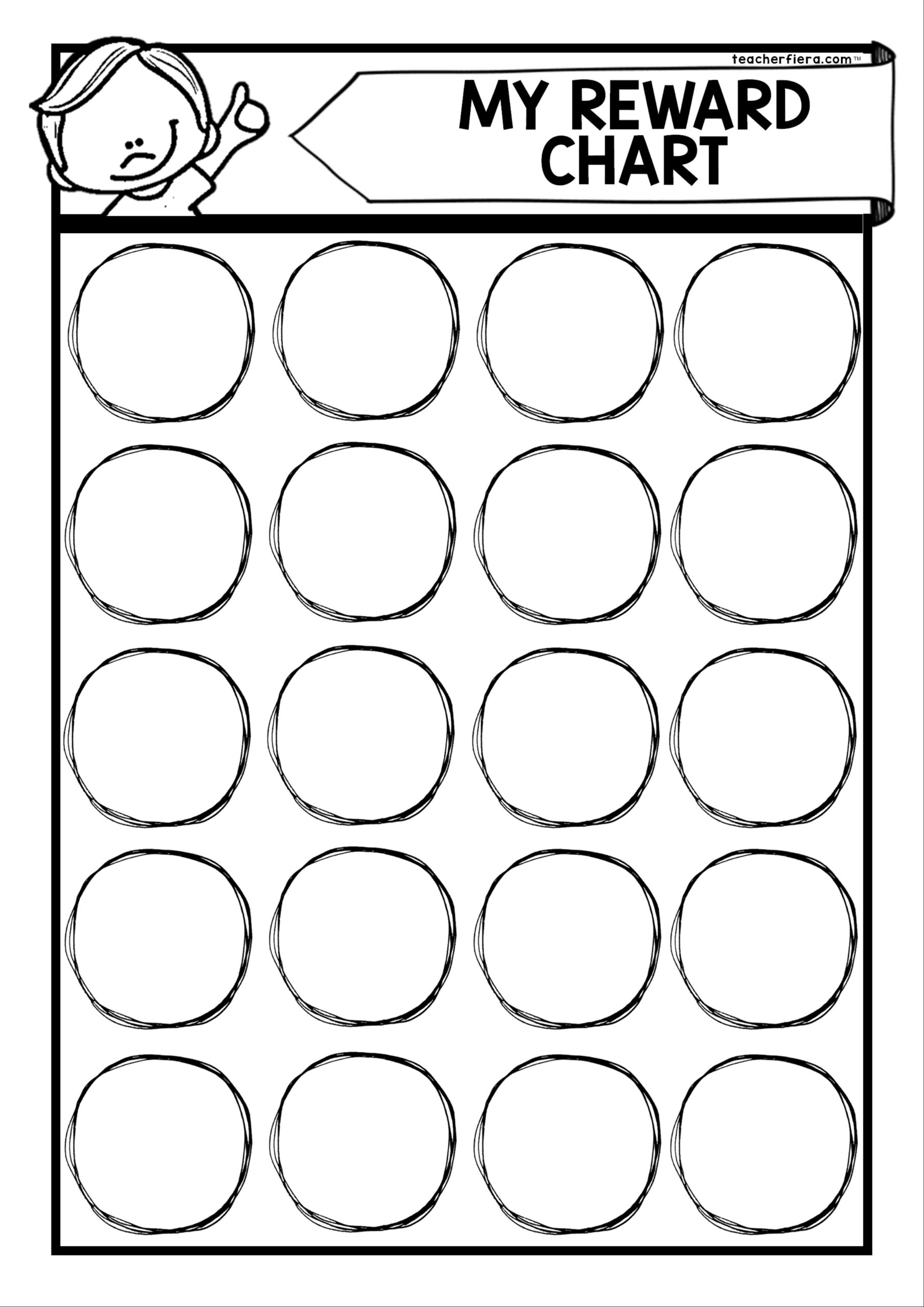 REWARD CHART BOOKLET Teacherfiera