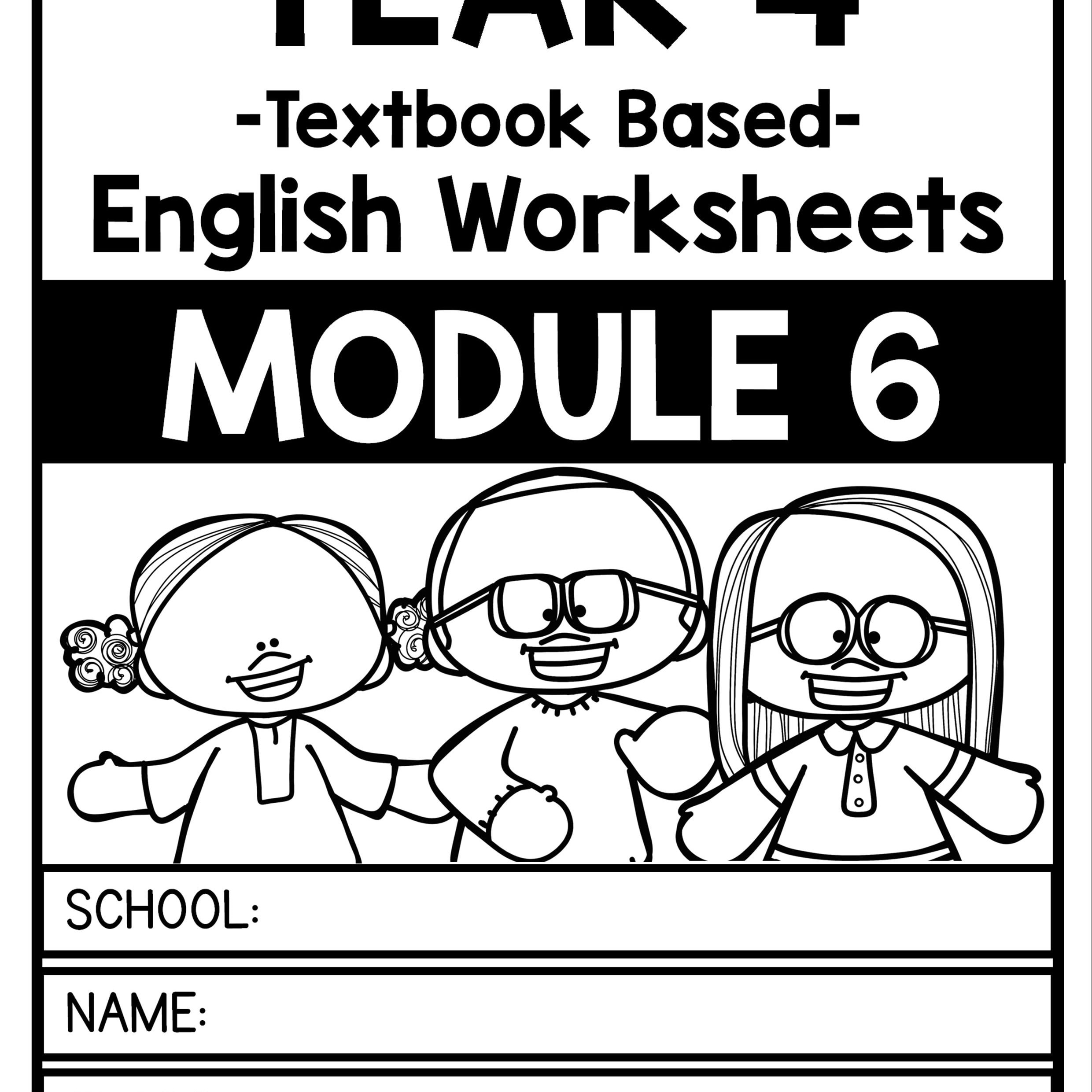 YEAR 4 (2020) SUPPORTING MATERIALS BASED ON THE MAIN TEXTBOOK (MODULE 6 ...